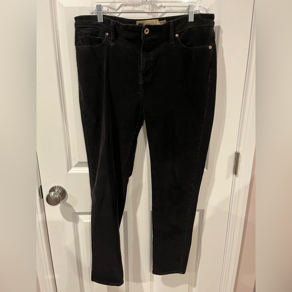 Levi’s Black Corduroy Legging Jeans Size 16 - Picture 2 of 7